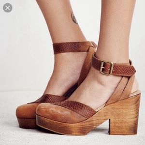 Free People Walk This Way Clogs